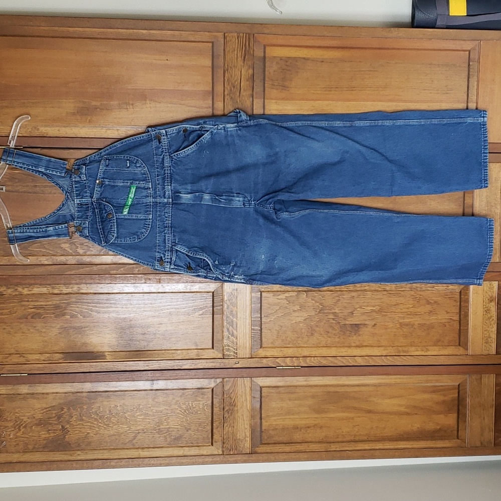 Key Imperial Hi-Back Denim Bib Overalls